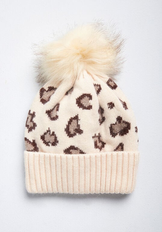 Wild About Warmth Pom-Pom Beanie