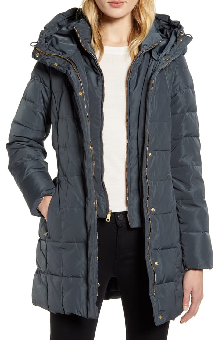 Cole Haan Hooded Down & Feather Jacket Nordstrom Black Friday Cyber
