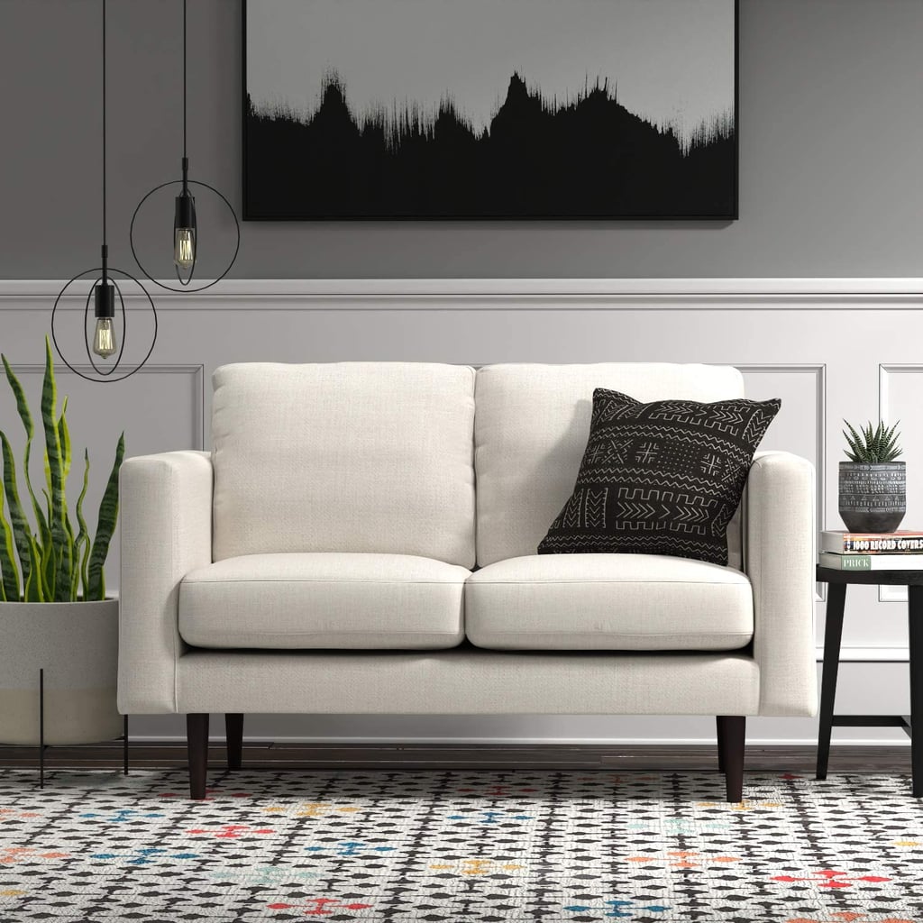 Rivet Revolve Modern Upholstered Loveseat Sofa