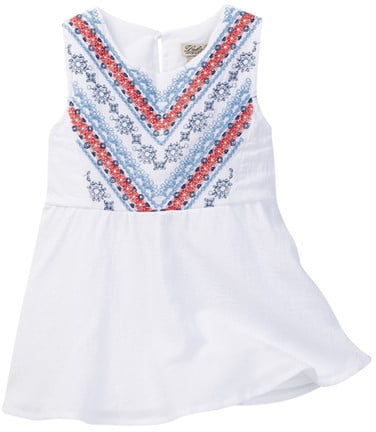 Lucky Brand Embroidered Tank Top (Little Girls)