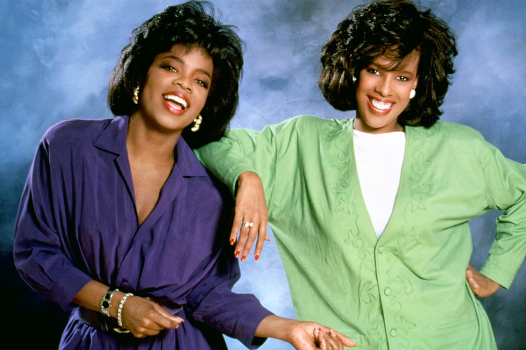 We all wish we could be part of Oprah Winfrey's inner circle, but there is only one person who has the special honor of calling her her best friend: Gayle King. Their iconic friendship dates all the way back to 1976, when they were both working at a TV station in Baltimore. After a snowstorm hit the area, Oprah graciously offered her home (and clothes) to Gayle. "We didn't really know each other, but she was just that kind of girl even then," Gayle told HuffPost in December. "When I said didn't have any clothes with me, she said 'you can wear mine,' and when I said I didn't have any underwear she said, 'you can borrow mine, it's clean!'"
They instantly bonded that night and have been inseparable ever since, attending countless events together, including the Golden Globes. The ladies have been there for each other through almost every milestone in life, both professional and personal. Oprah is also godmother to Gayle's daughter, Kirby, and son, Will. While Gayle often gets recognized for being "Oprah's best friend," she said she doesn't mind at all. "I see myself standing in her light, not in her shadow," Gayle said about her BFF. Now that's true friendship! See some of their best moments over the years ahead.