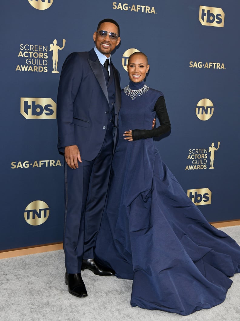 Navy dress red store carpet