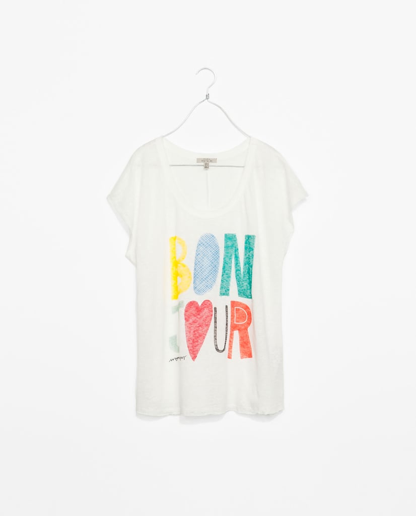 Zara Linen T-Shirt ($20)