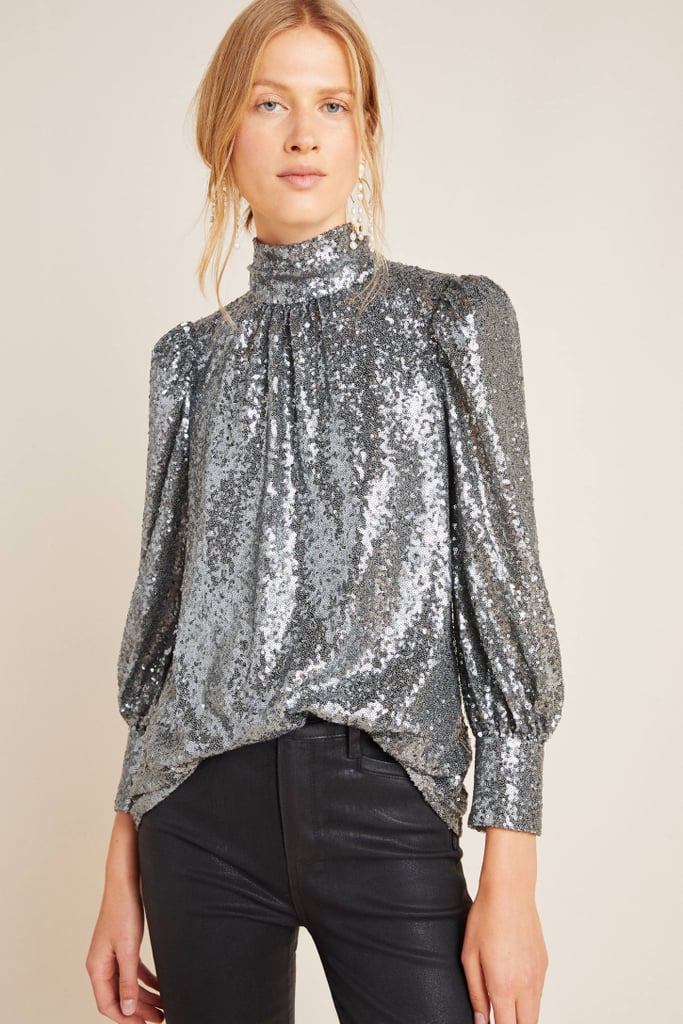 Luna Sequined Blouse | Best Holiday Tops | POPSUGAR Fashion Photo 23