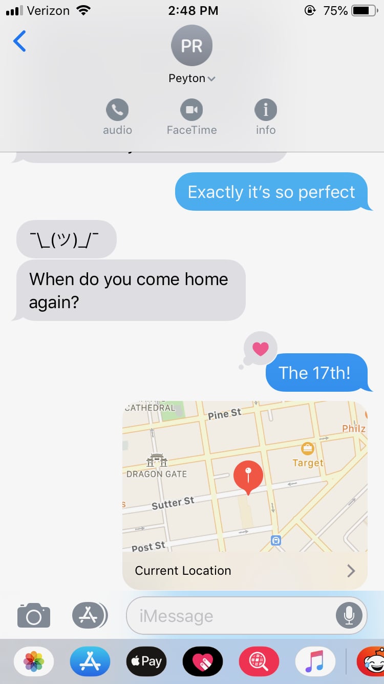 How Do I Share My Location in a Text Message?