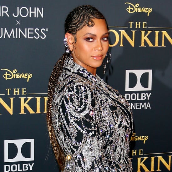 Beyoncé's Braided Finger Waves at The Lion King Premiere