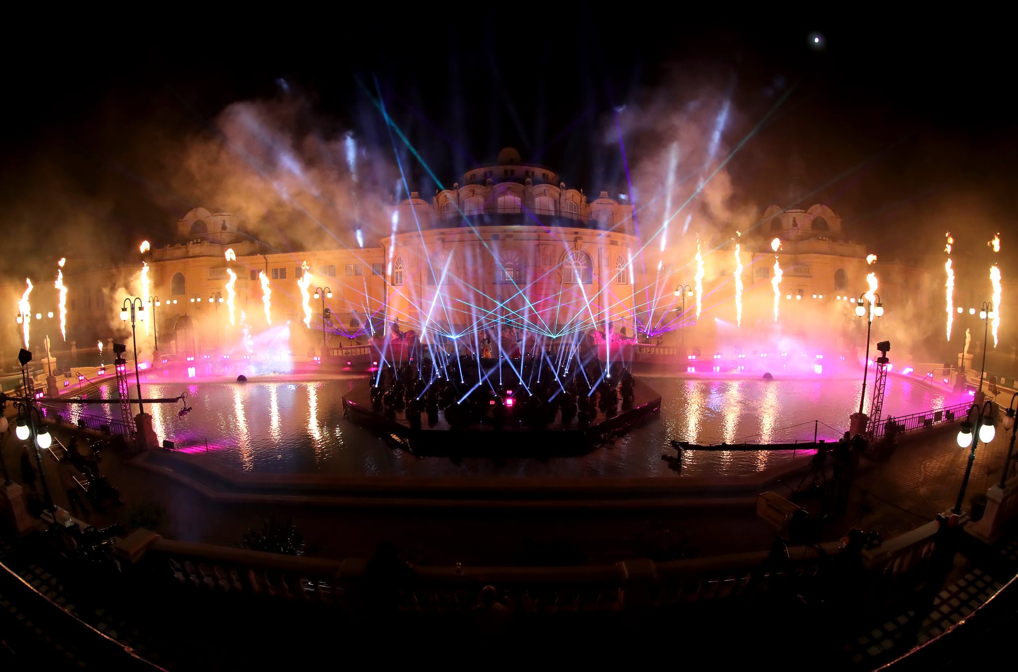 BUDAPEST, HUNGARY - OCTOBER 26: In this image released on November 08, Raye and David Guetta perform at the MTV EMA's 2020 on October 26, 2020 in Budapest, Hungary. The MTV EMA's aired on November 08, 2020. (Photo by Laszlo Balogh/Getty Images for MTV)