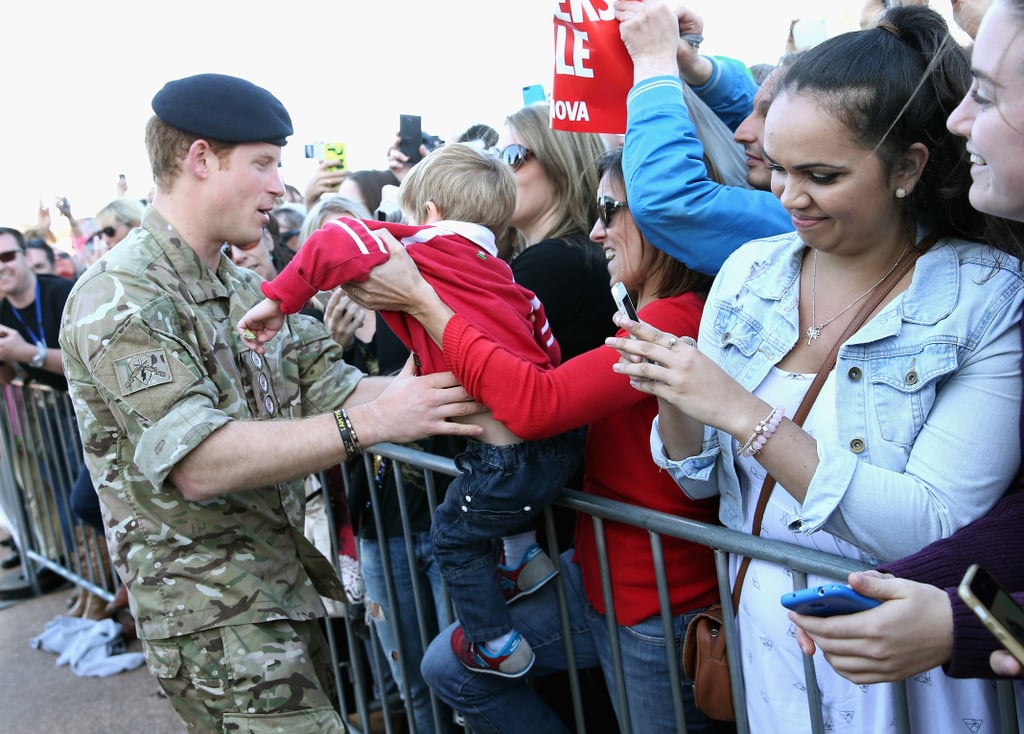 Prince Harry Says He's Been Given a "Hell of a Lot of Cuddly Toys" For Charlotte