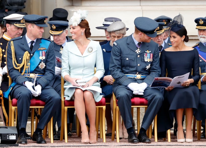 The Royal Family at the Royal Air Force's 100th Anniversary Celebration