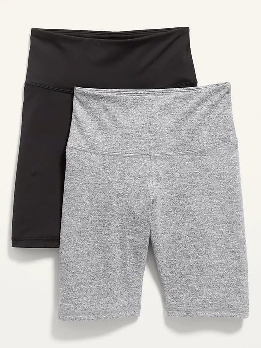 Old Navy High-Waisted Elevate Biker Shorts (2-Pack)