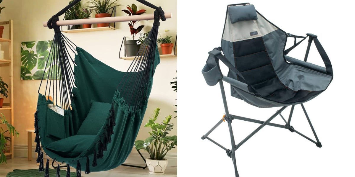 Review: Original Cobble Mountain Hanging Hammock Chairs with Footrest