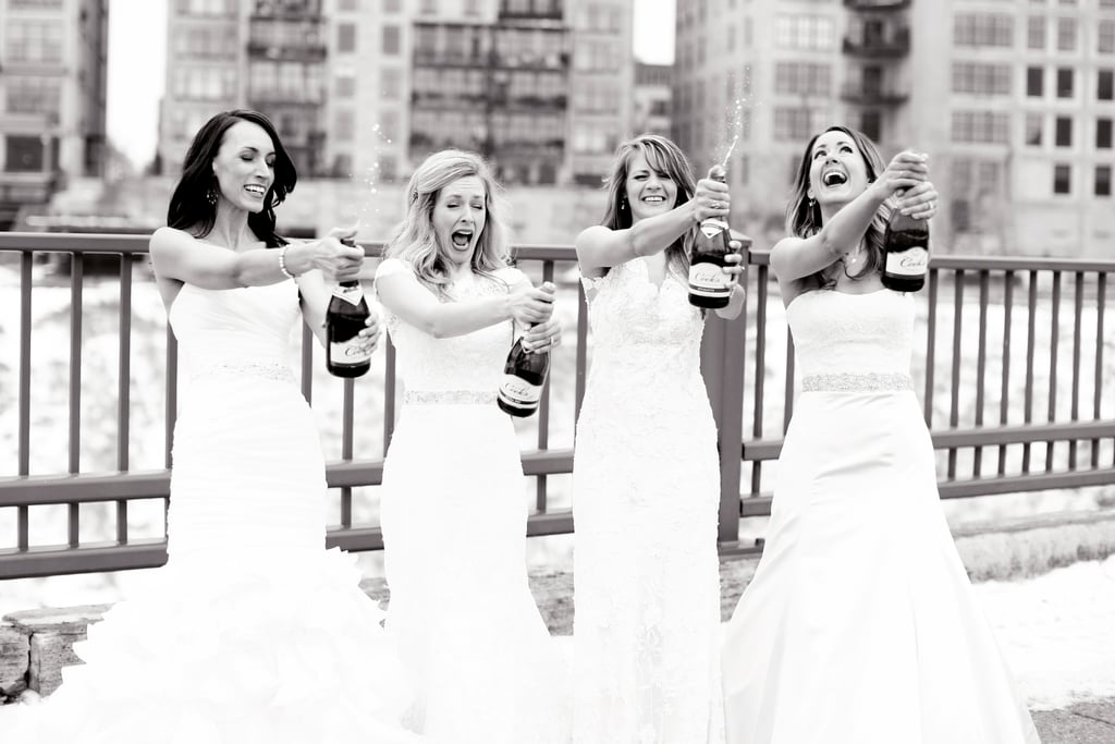 Best Friend Wedding Dress Photo Shoot