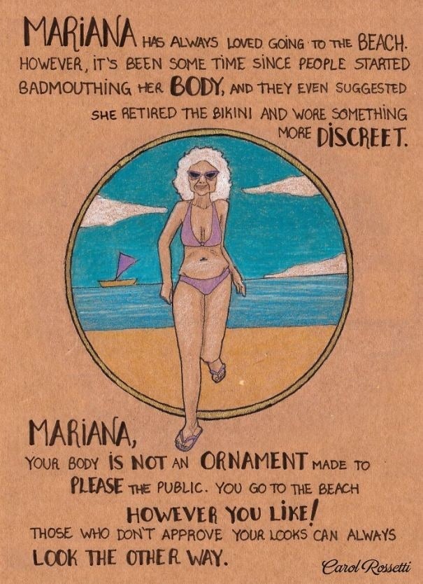 Women Illustrations by Carol Rossetti