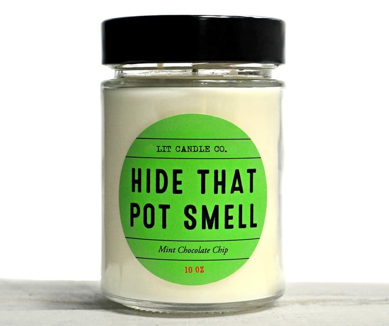 Hide That Pot Smell Soy Candle: Mint Chocolate Scented