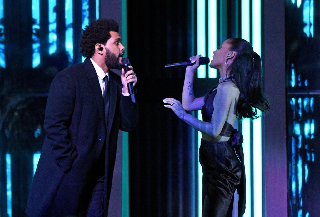 The Weeknd and Ariana Grande Perform at iHeartRadio Awards