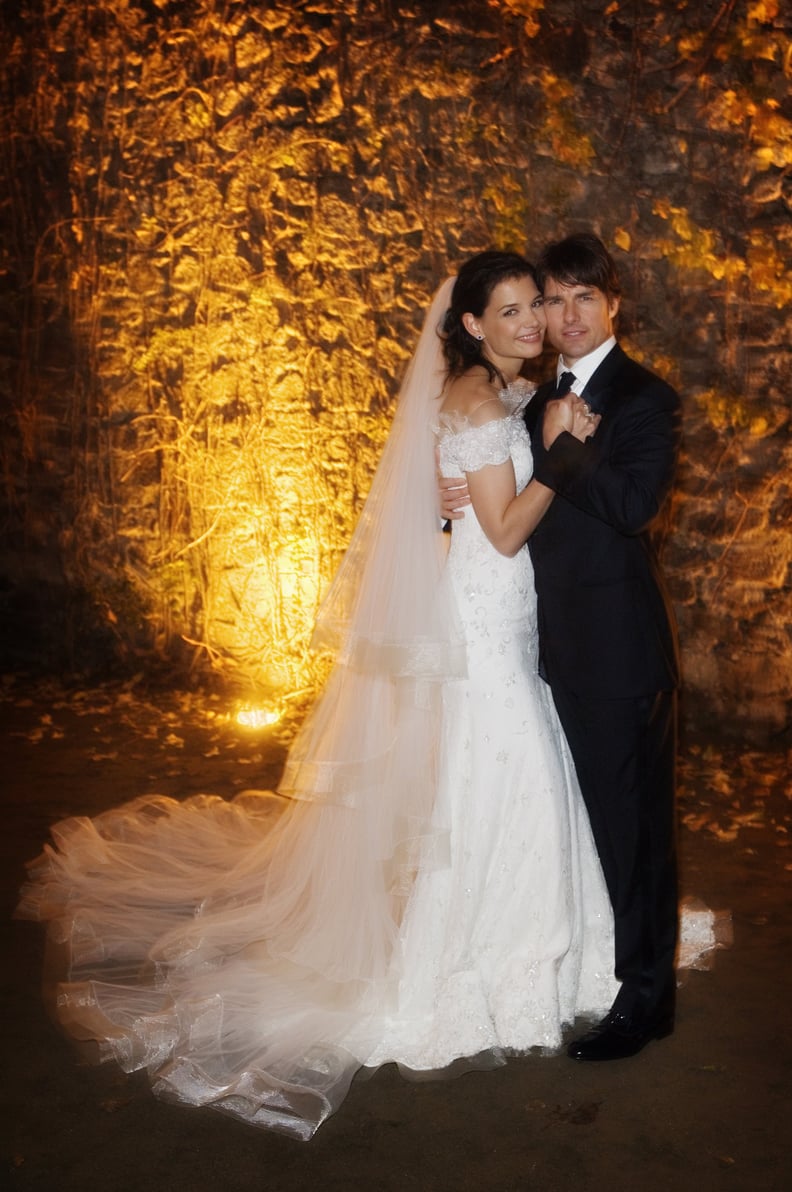 Katie Holmes's Giorgio Armani Wedding Dress