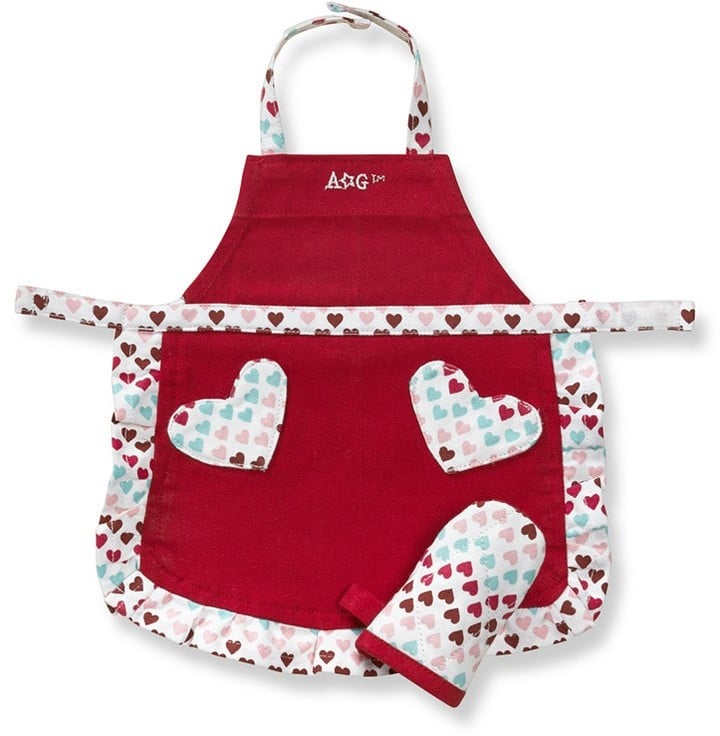 American Girl Doll Valentine's Day Apron