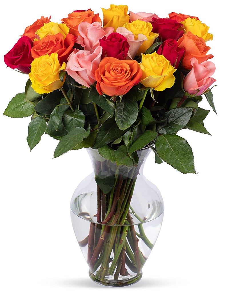 Benchmark Bouquets Rainbow Roses