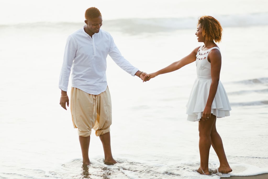Mermaid-Themed Engagement Shoot