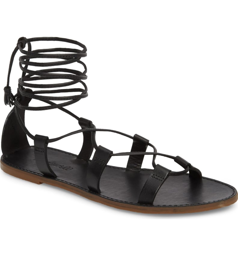 Madewell The Boardwalk Lace-Up Sandal