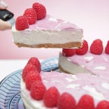 Cauliflower and Raspberry Swirl Cheesecake