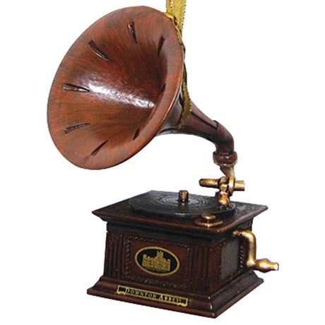 Gramophone Ornament ($11)