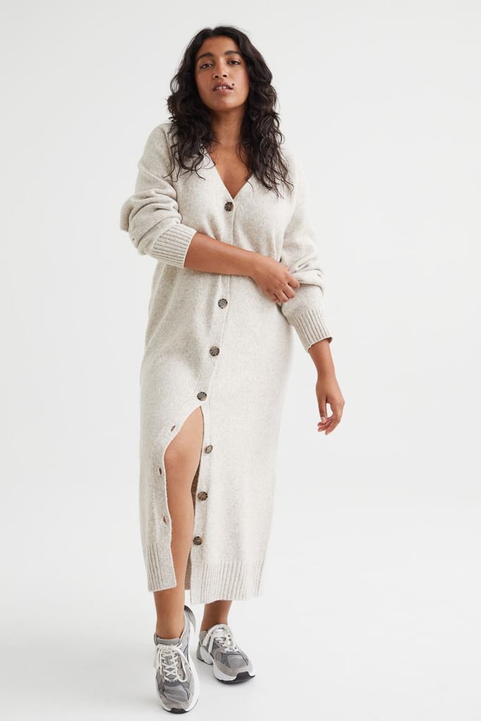 Fall-Friendly: H&M Fine-Knit Cardigan Dress