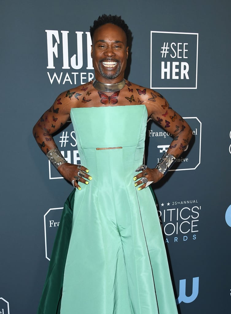 Billy Porter's Green Dress at the Critics' Choice Awards