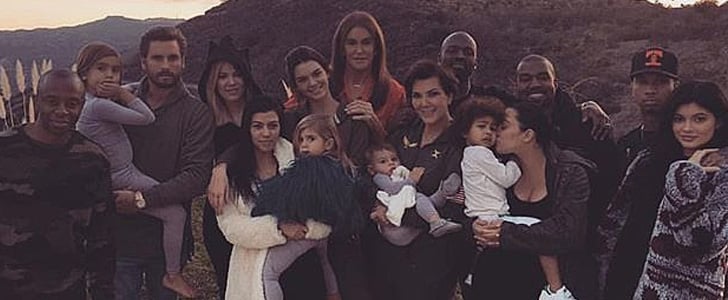 Kardashian-Jenner Family Thanksgiving Picture 2015