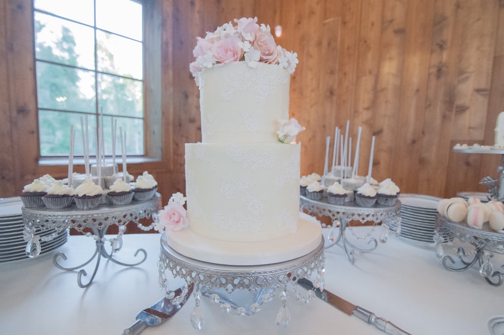 Feminine Pink and Silver Wedding