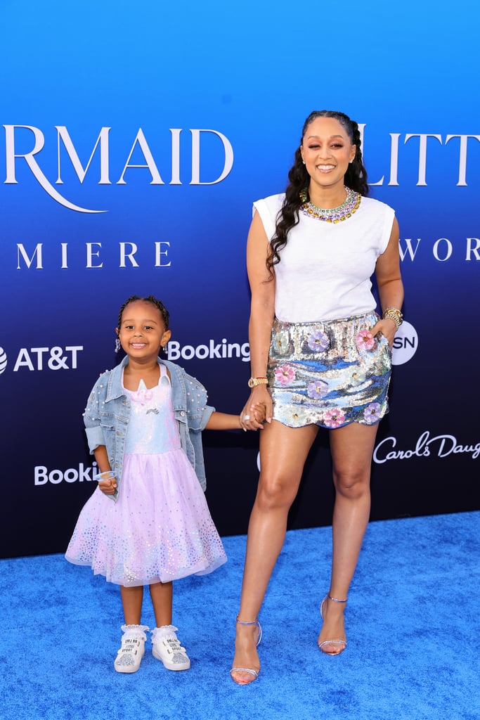 Pictured: Cairo Hardrict and Tia Mowry.