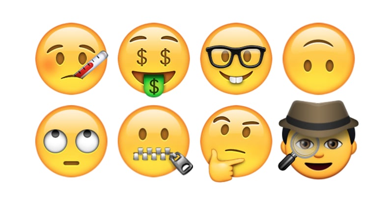 New emoji faces