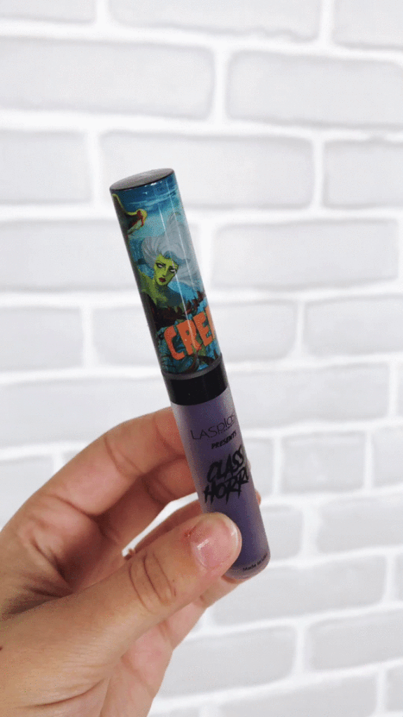 The individual tubes feature retro horror designs and typography.