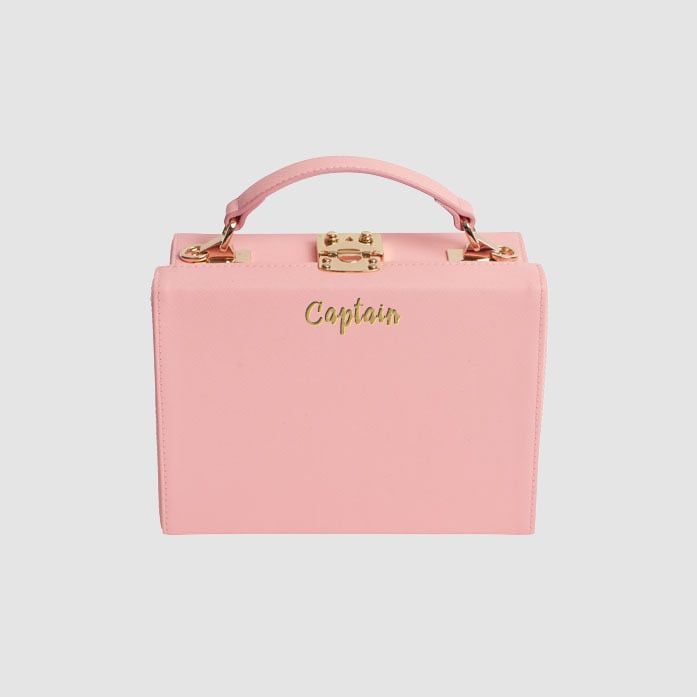 The Daily Edited Peony Pink Box Bag