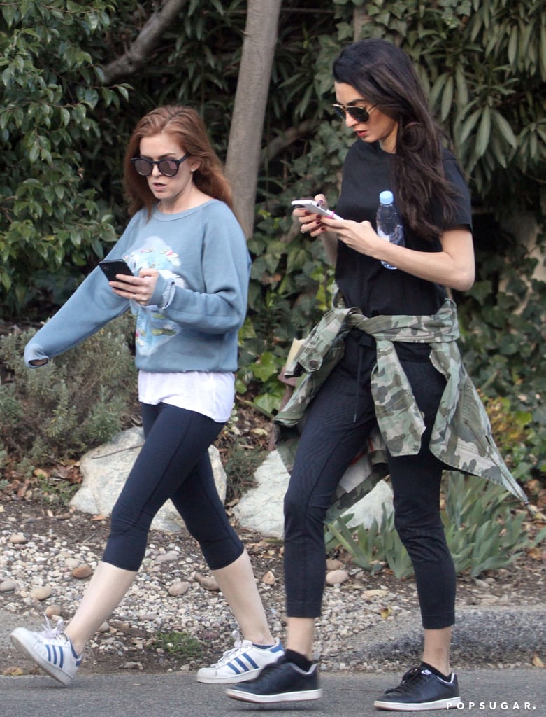 Amal Clooney Nike Leather Sneakers