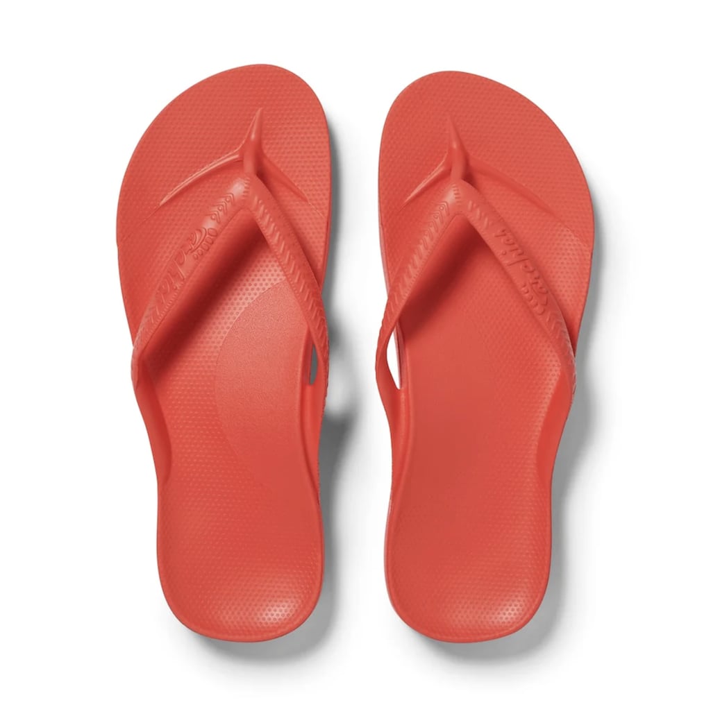 Archie's Footwear Coral Arch Support Flip Flops