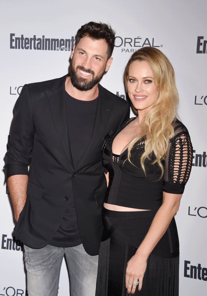 Maksim Chmerkovskiy and Peta Murgatroyd at PreEmmys Party POPSUGAR
