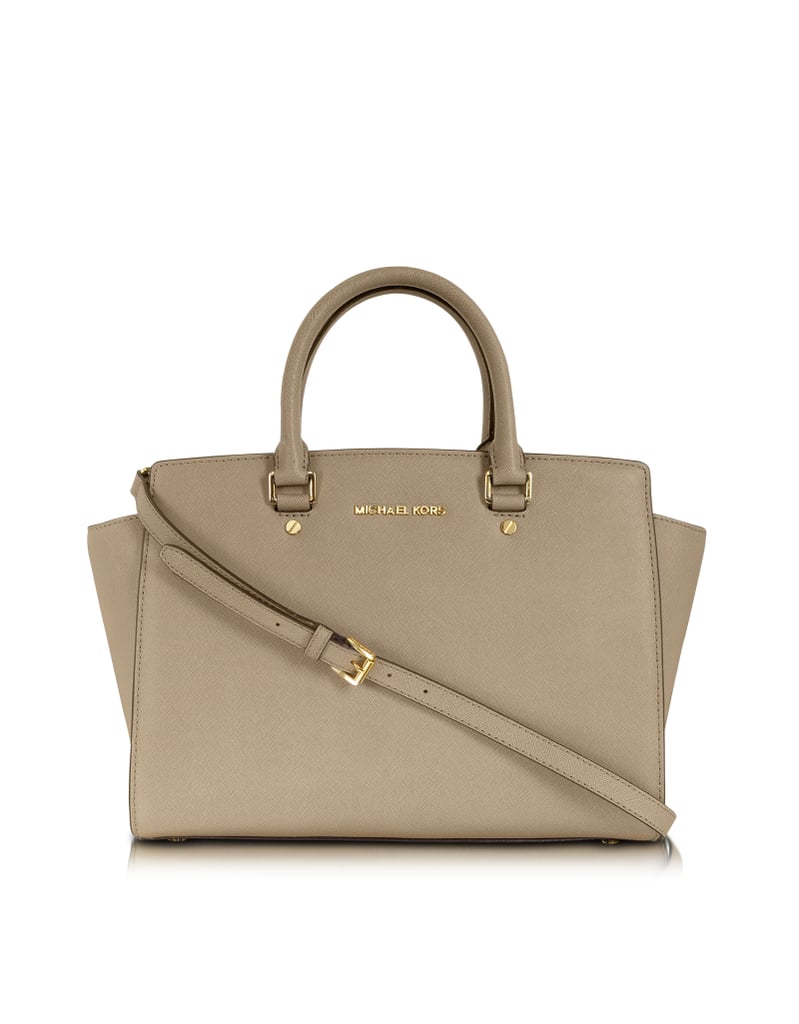 Michael Kors Leather Satchel