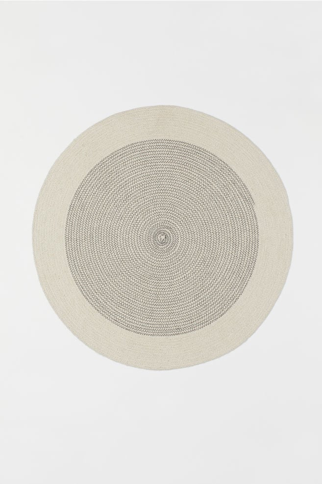 H&M Round Jute Bath Mat