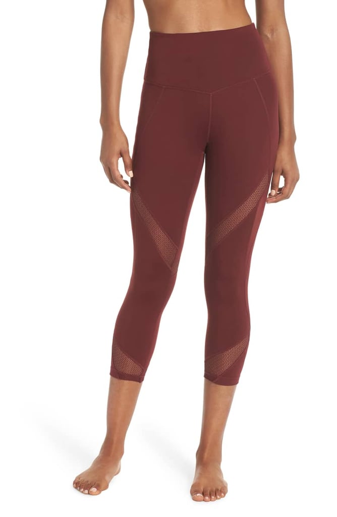 Zella Moroccan High Waist Crop Leggings