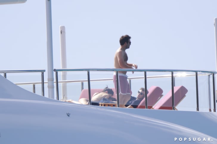 Kendall Jenner And Harry Styles Get Cozy On A Yacht Popsugar Celebrity Photo 7
