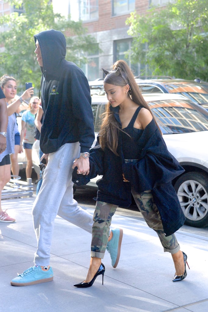 Ariana Grande Covers Up Pete Davidson 8418 Tattoo