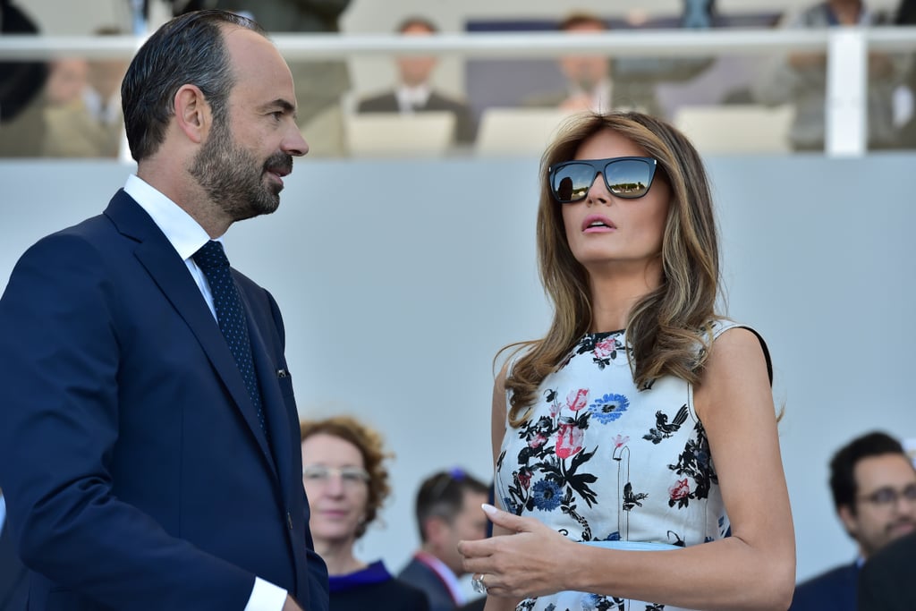 Melania Trump Valentino Dress Bastille Day 2017