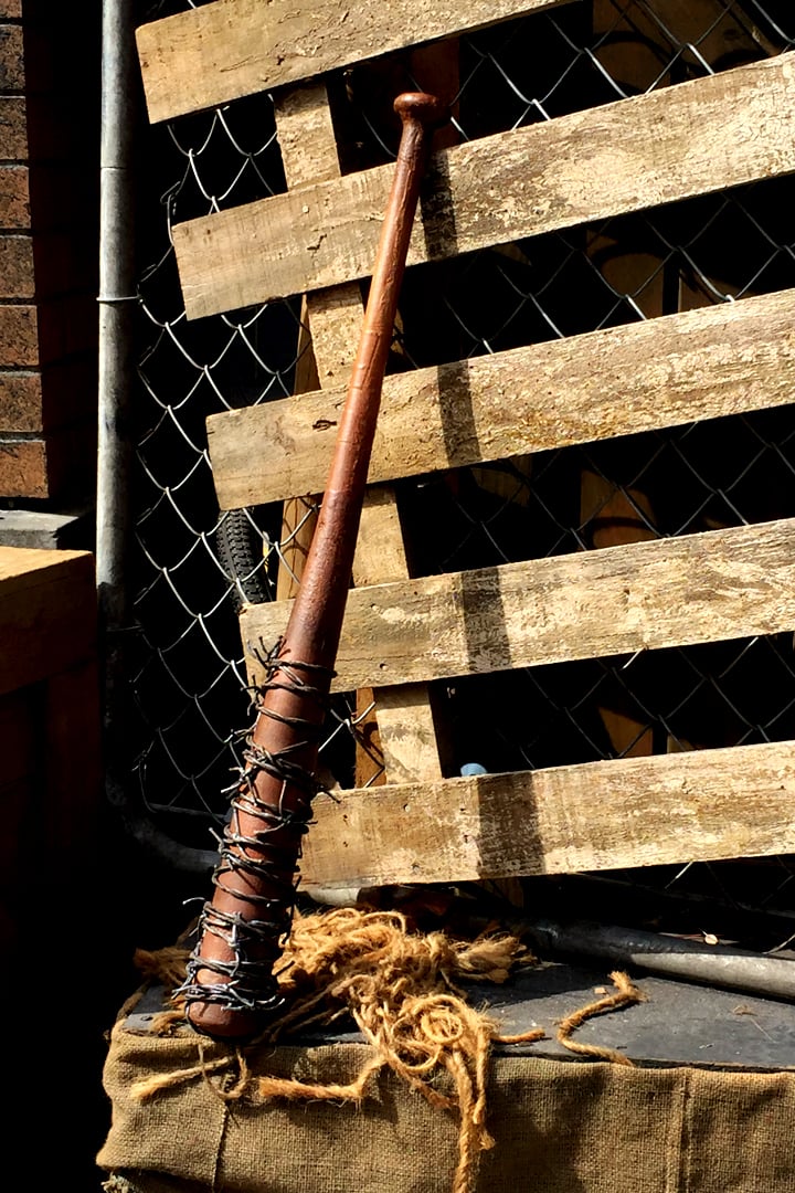 Negan's Bat, Lucille, and Plenty of Other Props