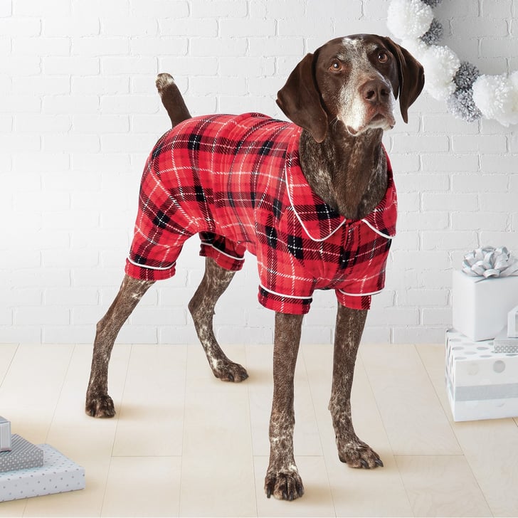 Target Pet Plaid Holiday Notch Collar Pajamas | Cutest Dog Christmas Pajamas 2018 | POPSUGAR ...