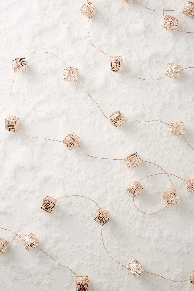 Anthropologie Gift Box String Lights