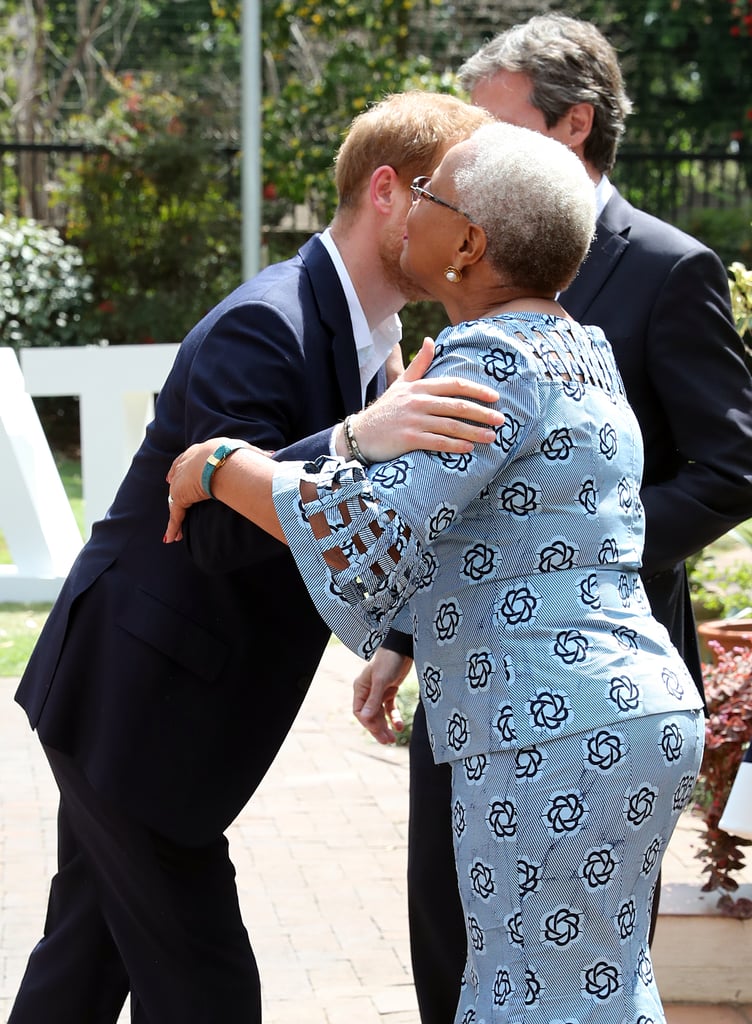 Prince Harry and Meghan Markle Hugging on South Africa Tour