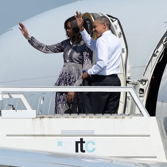 Michelle Obama's Tory Burch Dress in Argentina
