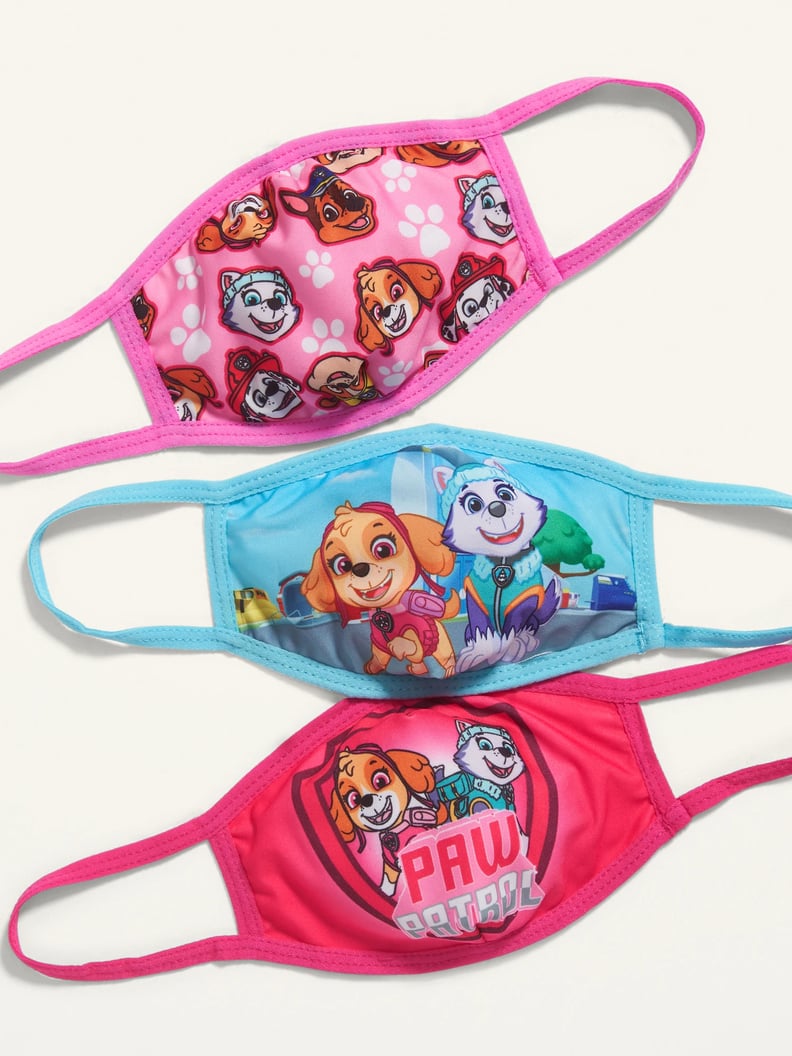 Old Navy 3-Pack of Licensed Pop Culture Contoured Face Masks For Kids — Paw Patrol