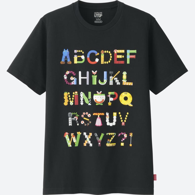 UNIQLO + Nintendo Nintendo Alphabet Tee